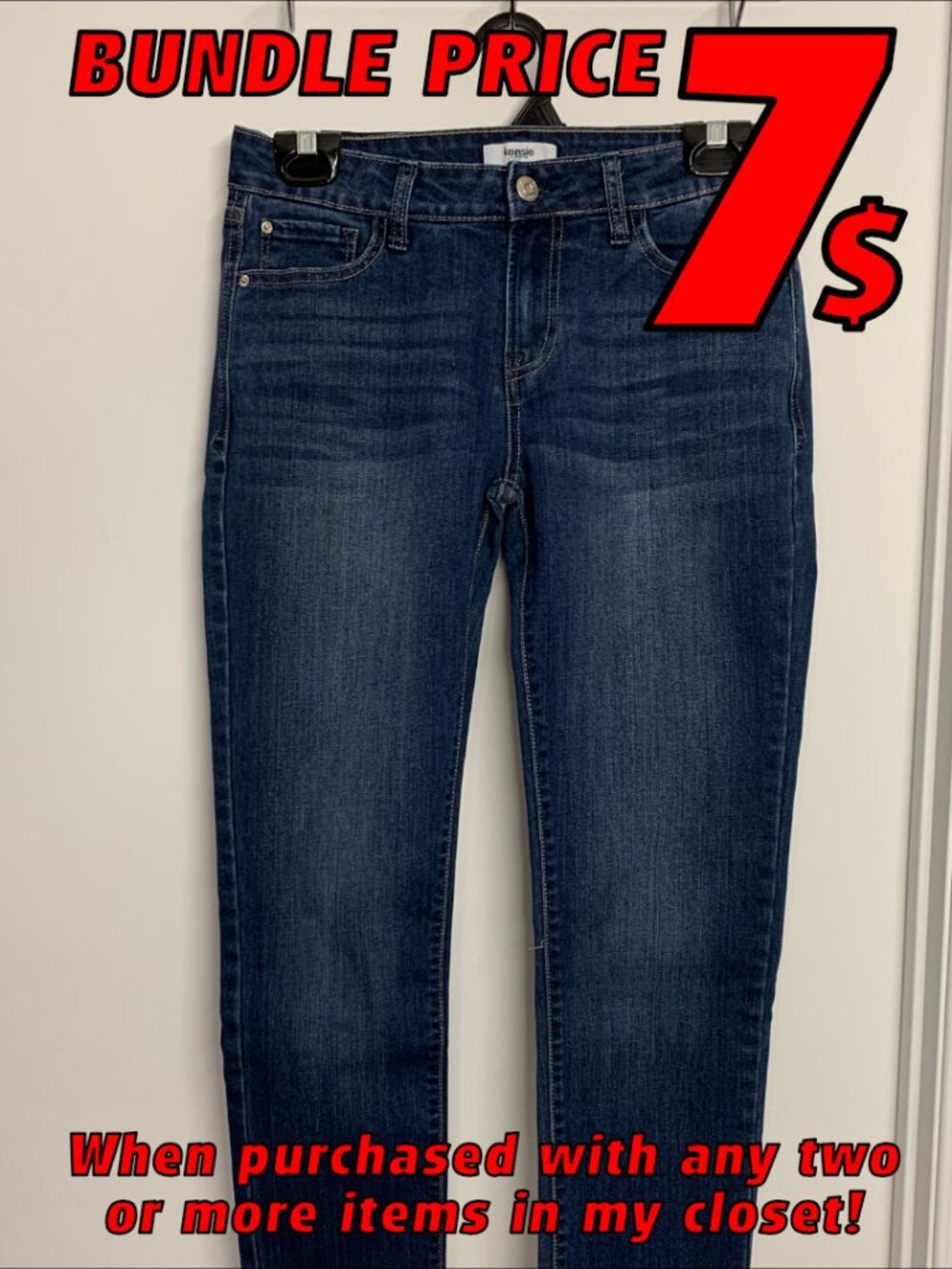 Kensie Blue Jeans Size 4